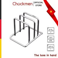 Giá Để Thớt CHOCKMEN *Z Inox 18/10 Cực Chắc Chắn Gía Kệ Để Nắp Nồi