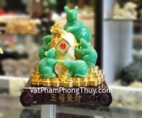 Gia đình chuột bạch ngọc xanh TM006