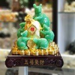 Gia đình chuột bạch ngọc xanh TM006