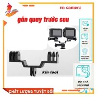 giá đở 2 đầu gắn action cam camera gopro phụ kiện máy quay gopro vncamera