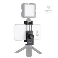 Giá đỡ Andoer Tất cả các kim loại Giá đỡ điện thoại Chân máy Bộ chuyển đổi gắn giày lạnh Micro LED Đèn Video Hỗ trợ chế độ dọc và ngang Came-226