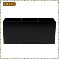 Giá đỡ bàn chải chuyên nghiệp cho bàn chải, Công cụ lưu trữ mỹ phẩm Acrylic 3 ngăn (