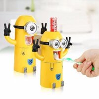Giá Đỡ Bàn Chải Và Nhả Kem Đánh Răng Hình Minion Dễ Thương - Hàng Loại 1 - Chính Hãng MINIIN - Loại 1 mắt