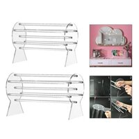 Giá đỡ băng đô, Giá đỡ Scrunchie trong suốt, Dụng cụ sắp xếp trang sức Acrylic cho cô gái tuổi Teen, Dụng cụ sắp xếp trưng bày băng đô hoàn hảo