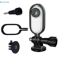 Giá Đỡ Bảo Vệ Bằng Hợp Kim Nhôm 1 / 4 Gắn Ghi Đông Cho Máy Ảnh Insta360 Go 2 Gắn Gopro 2