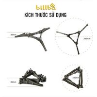 Giá đỡ bình gas chống trượt có thể gập lại tiện dụng cho nấu ăn khi đi du lịch dã ngoại cắm trại