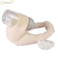 Giá đỡ bình sữa cho bé EDIWANY, Giá phơi bình sữa đa chức năng bằng vải lụa, Tự ăn rảnh tay Ngăn ngừa đầu Nghiêng Gối cho bé sơ sinh