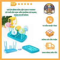 Giá Đỡ Bình Sữa Gập Gọn Thông Minh An Toàn Nhựa PP Cho Bé Tiện Ích