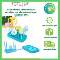 Giá Đỡ Bình Sữa Gập Gọn Thông Minh An Toàn Nhựa PP Cho Bé Tiện Ích