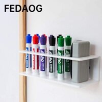 Giá đỡ bút FEDAOG, Giá đỡ bút Acrylic treo tường, 10 khe Bảng trắng Bút xóa Giá đỡ bút hiển thị văn phòng