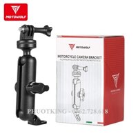Giá đỡ cam hành trình MOTOWOLF gắn vào xe máy chính hãng – PHƯỢT KING
