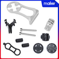 Giá Đỡ Camera, Đèn Pin Cho Xe Đạp Gắn Ghi Đông Xe Đạp Cho Xe Đạp Phù Hợp Với GarminCateyeBryton - Màu bạc