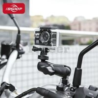 Giá đỡ camera hành trình F0201 gắn chân gương và ghi đông, phụ kiện gopro, insta360, action cam