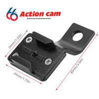 Giá đỡ camera hành trình Gopro SJCam bằng nhôm gắn chân gương xe máy