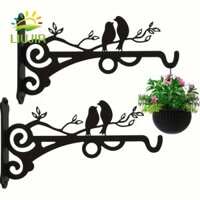 Giá đỡ cây trồng LIUJIR Hỗ trợ chậu hoa treo tường trong nhà ngoài trời