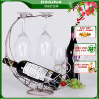 Giá Đỡ Chai Rươu Mô Hình Thuyền Biển, Kệ Rượu, Đồ Decor Trang Trí Trưng Bày Kệ Tủ, Kệ Rượu, Bàn Ăn