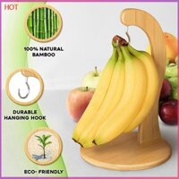 Giá đỡ chuối MỚI, Giá đỡ chuối có móc thép không gỉ bền, Giá treo chuối, Giá đỡ chuối hình sáng tạo HH