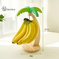 Giá đỡ chuối NcVHrt, Giá đỡ chuối có móc thép không gỉ bền, Giá treo chuối, Giá đỡ chuối hình sáng tạo / mới /