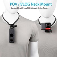 Giá đỡ cổ máy ảnh Gắn ngực POV / VLOG cho Insta360 One X3 X2 X RS R, Gopro Hero 12 11 10 9 8 7 6 5 4, DJI Osmo Action 3 2, AKASO
