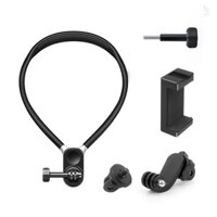 Giá đỡ cổ POV từ tính Gắn vòng cổ Giá đỡ ngực có kẹp điện thoại Giá đỡ & Bộ chuyển đổi dọc Tương thích với 12 / 11 / 10 / 9 / 8 / 7 Insta360 DJI Osmo Camera hành động