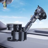 Giá đỡ cốc ô tô, Giá đỡ cốc uống nước trên ô tô có thể điều chỉnh Giá đỡ chai nước uống ô tô Giá đỡ cốc gắn cửa sổ YKDZYT YRZYT
