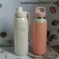 Giá đỡ cốc silicon mầm Coca-Cola giữ nhiệt cốc 580 / 600ml Vỏ bảo vệ cốc nước thể thao Giá đỡ chai chống sốc