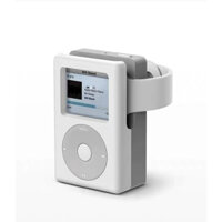 Giá Đỡ dành cho Dock Sạc Apple Watch Hoạt Hình Chống Đứt Gãy Dây- Hàng Chính Hãng - Máy nghe nhạc trắng