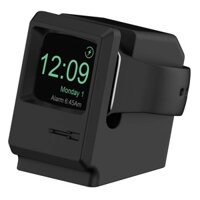 Giá Đỡ dành cho Dock Sạc Apple Watch Hình Máy Tính Chống Đứt Gãy Dây- Hàng Chính Hãng - Đen