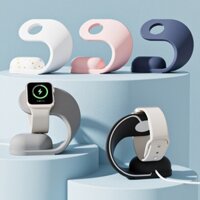 Giá đỡ dành cho Dock Sạc Apple Watch Silicon Standing Color Chống Đứt Gãy Dây