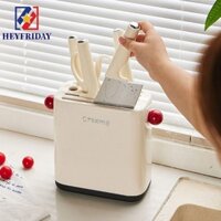 Giá đỡ dao kéo nhà bếp NOVAFLUX, có khay bắt nước Tiết kiệm không gian Giá dao Dopamine, Dụng cụ tổ chức dao nhựa dung tích lớn nhẹ sang trọng cho gia đình