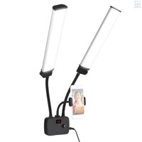 Giá Đỡ Đèn LED Trợ Sáng Chụp Ảnh 3200 K- 4500 5600 K 3 45W Có Cánh Tay Linh Hoạt