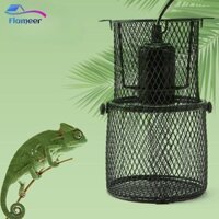 Giá đỡ đèn sưởi bò sát E27 Tấm che đèn sưởi ấm Tấm che đèn sưởi cho chim thú cưng Ếch rồng râu (không có bóng đèn)