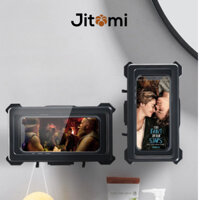 Giá đỡ điện thoại chống nước treo tường màn hình cảm ứng xoay 360 độ cho phòng tắm Jitomi