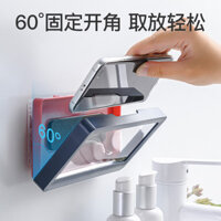 Giá đỡ điện thoại chống nước cho phòng tắm, giá treo tường, giá lưu trữ nhà vệ sinh, xem phim trong phòng tắm, dụng cụ tổ chức phòng tắm 3.29