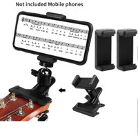 Giá đỡ điện thoại đầu đàn Guitar Bass Giá đỡ phát sóng trực tiếp Tương thích với iPhone, Tương thích với điện thoại thông minh Samsung (Giá đỡ điện thoại đầu đàn Guitar)