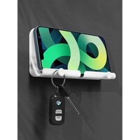 Giá đỡ điện thoại đầu giường cho iPad, giá đỡ sạc điện thoại, giá treo tường khách sạn, giá treo tường dính