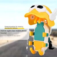 Giá đỡ điện thoại di động nhiều màu sắc dành cho xe điện, xe máy, người lái xe mang đi chống rung và chống sốc, khung định vị lái xe chạy pin