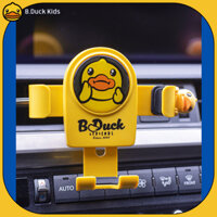 Giá Đỡ Điên Thoại Gắn Cửa Gió Ô Tô [Chính Hãng-B Duck] Họa Tiết Vịt Vàng Đáng Yêu,Phụ Kiện Xe Hơi , Đồ Chơi Oto