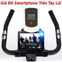 Giá đỡ điện thoại, ipad trên tay lái dùng cho xe đạp tập thể dục thể thao tập gym tại nhà