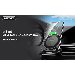 Giá đỡ điện thoại kiêm sạc không dây Remax RM-C41