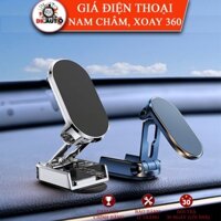Giá Đỡ Điện Thoại Nam Châm Xoay 360 Độ, Giá Đỡ Điện Thoại Trên Ô Tô Hút Nam Châm Cực Mạnh