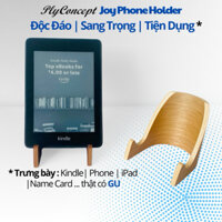 Giá đỡ điện thoại Nằm Ngang, Kindle, Name card gỗ uốn cong PlyConcept Phone Holder