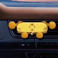 Giá đỡ điện thoại ô tô hình chú hổ con, mèo con kẹp cửa gió điều hòa xe hơi decor ô tô siêu dễ thương