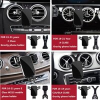 Giá Đỡ Điện Thoại Ô Tô Lỗ Thông Khí Kẹp Điều Chỉnh Chân Đế GPS Phù Hợp Với Xe Mercedes Benz CLA GLA GLB A B C E X156 C117 W176 W177 W205 W213