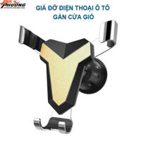 Giá đỡ điện thoại oto gắn cửa gió giá rẻ, chắc chắn, chống rung