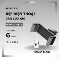 Giá đỡ điện thoại trên ô tô LDNIO MG04 kẹp gắn cửa khe gió điều hoà xoay 360 độ tiện lợi