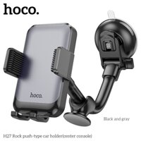 Giá đỡ điện thoại trên ô tô Hoco H27, để điện thoại di động 4,7 – 7 inch, gắn táp lô và kính chắn gió