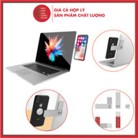 Giá đỡ điện thoại từ tính gắn vào Laptop - Bằng Nhôm CNC cao cấp
