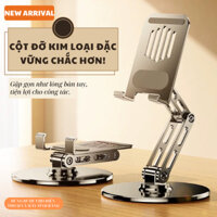Giá đỡ điện thoại và máy tính bảng bằng hợp kim nhôm, Mẫu mới 2024, Giá đỡ hỗ trợ gấp có thể điều chỉnh cho iPad, Giá đỡ lười để bàn để phát trực tiếp, Vẽ, Lớp học trực tuyến, Xem chương trình, Un
