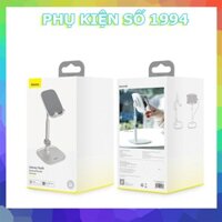 Giá đỡ điện thoại và máy tính bảng 7inch có thể kéo dài hợp kim tích hợp kẹp dây sạc CHÍNH HÃNG BASEUS @